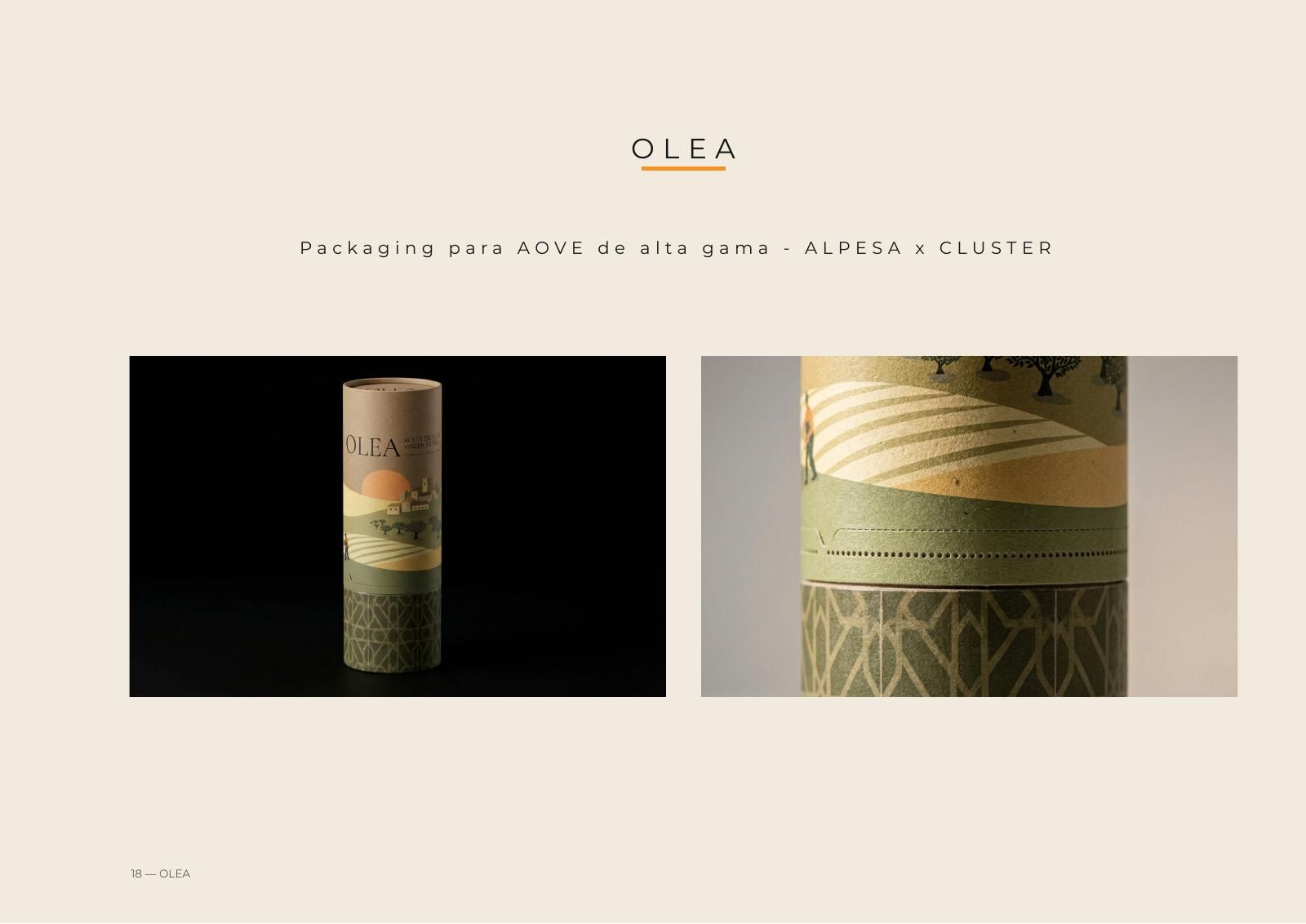The OLEA tube.