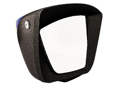 Render of the mirror glass and camera.